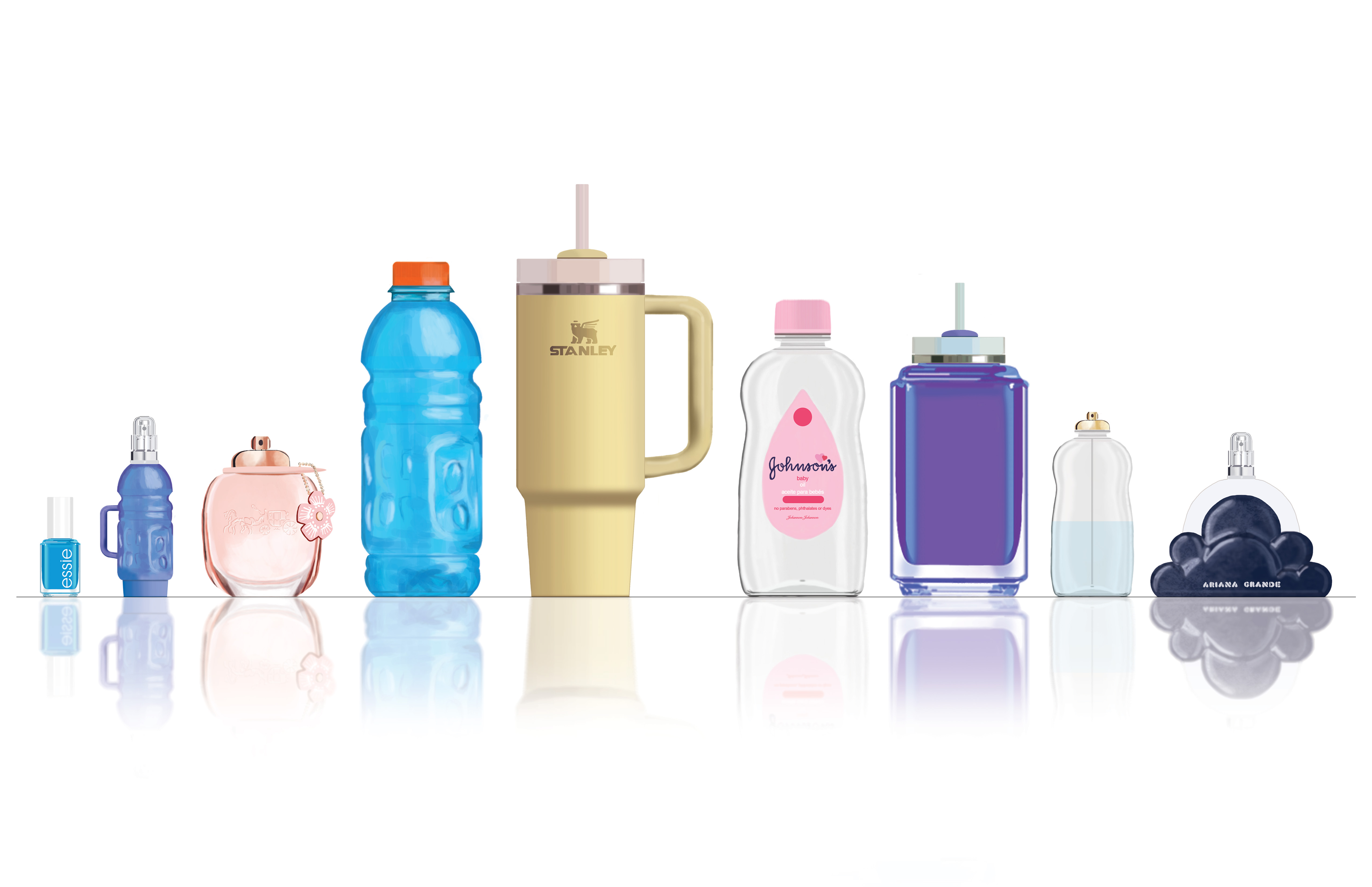 Bottle drawing